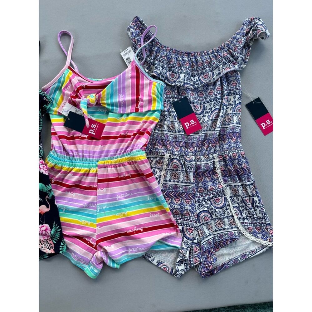 🎉5 for $45🎉 NWT PS Aeropostal romper dress girls size 6 bundle lot - Picture 3 of 7
